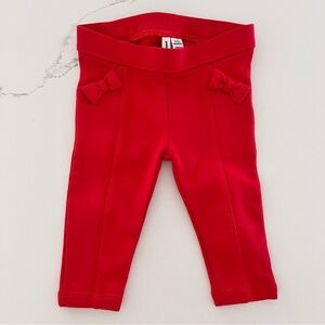 Janie and Jack Red Pants